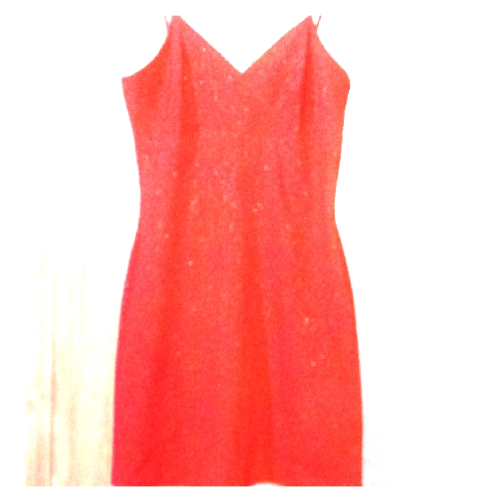 Glittery Red Dress